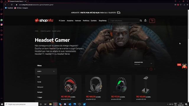 Como escolher seu PC Gamer e realizar uma compra na Shopinfo смотреть онлайн