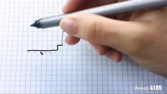Как нарисовать вертолет по клеточкам/рисунки в клетку смотреть онлайн