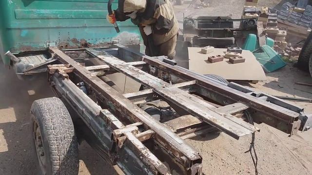 обработка рамы Мерседес смотреть онлайн