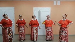 Русская народная песня "Как за двором, за двором"