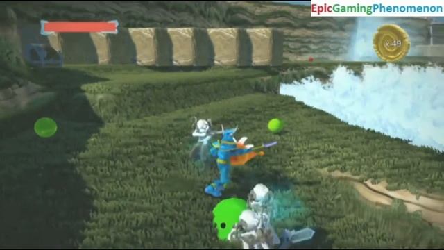 Project Spark Shovel Knight Beta Community Game Gameplay WalkThrough - Defeating Monsters смотреть онлайн