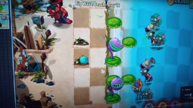 The Zombies Ate Your Brains on Plants vs Zombies 2! смотреть онлайн