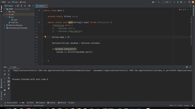 Optional Java смотреть онлайн