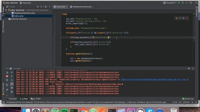 php backend pt7 смотреть онлайн