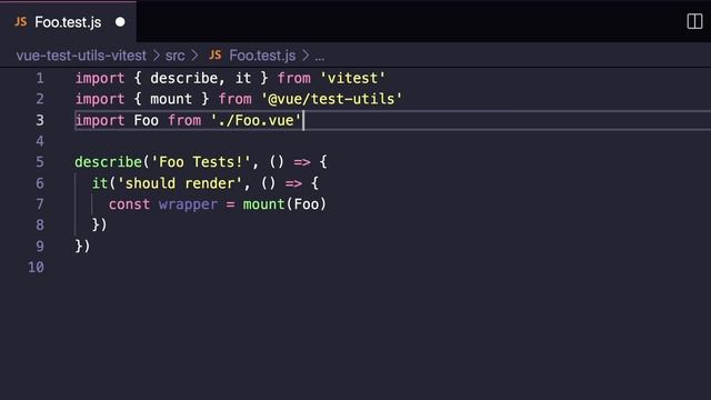 Using Vue Test Utils In Vitest