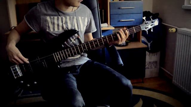 Hail the Villain - Runaway ( Bass cover ) смотреть онлайн