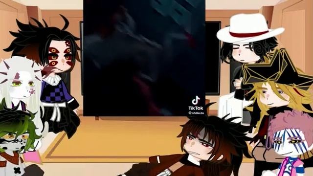 Uppermoons+muzan+yoriichi React To Denji//part 0.5//credits In Description//