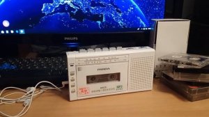 Кассетный mp3 плеер с AliExpress Panda 6503 / Cassette mp3 recorder player