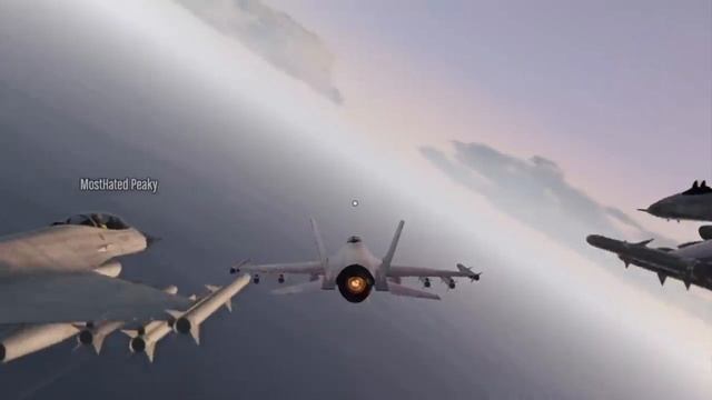 GTA's LARGEST DOGFIGHT EVER смотреть онлайн