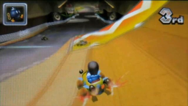 Mario Kart 7 Walkthrough - Flower Cup смотреть онлайн