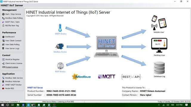 OPC UA read by Node-RED and send to HINET IIoT Server = influxdb and HINET Live Panel смотреть онлайн