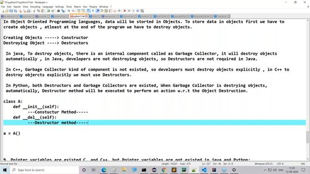 PYTHON tutorials || Session - 6 || by Mr. Nagoor Babu On 12-09-2020 @ 11AM смотреть онлайн