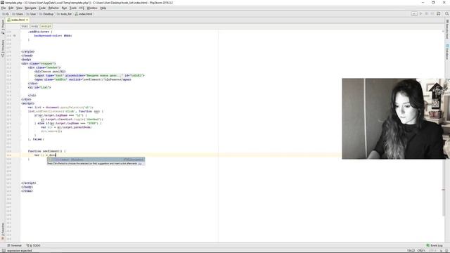 Список дел на чистом javascript | To Do List смотреть онлайн