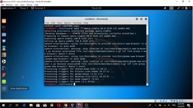 KALİ LİNUX OPERA KURULUMU - KALI LINUX OPERA INSTALLATION смотреть онлайн