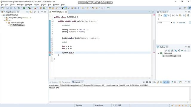 HOW TO MAKE STRING , INT AND FLOAT IN JAVA смотреть онлайн