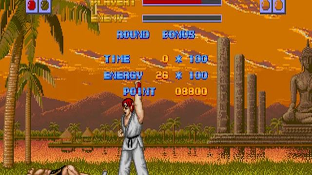 Street Fighter 1 (Arcade) Thailand Stage 1: Ryu vs. Adon смотреть онлайн
