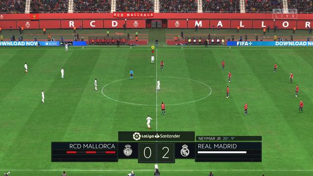 FIFA 23 - Modo Jogador [NEYMAR] | RCD Mallorca vs Real Madrid | La Liga Santander | PS5™ 4K60 смотреть онлайн