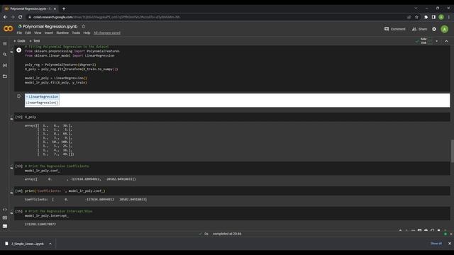 Polynomial Regression Code in Python | 4 Kode Regresi Polynomial di Python смотреть онлайн