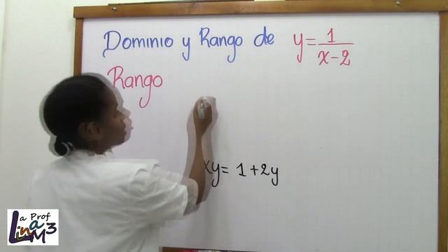 Dominio y rango de una función racional y lineal | La Prof Lina M3 смотреть онлайн