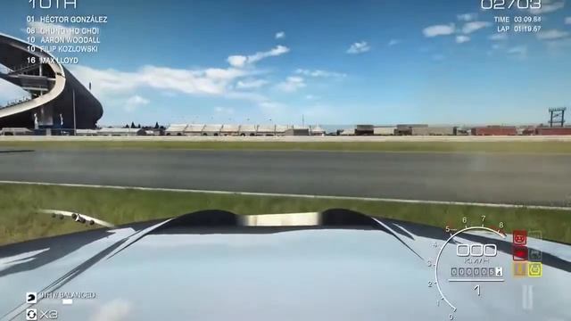 Grid Autosport: You've got some damage to your steering column. смотреть онлайн