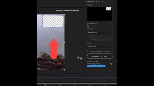 How to remove watermark from video with After Effects in 2023 content aware fill tool After Effects