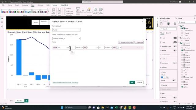How To Develop Sales Trend Report In Power BI - P2 смотреть онлайн