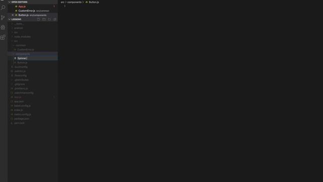Структура проекта на React Native - Урок 4 смотреть онлайн