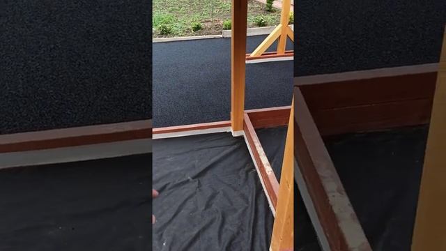 Детская площадка Ростов, укладка бесшовного резинового покрытия. смотреть онлайн