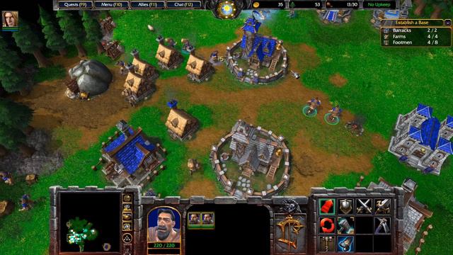 Warcraft 3: Reforged Co-Op Human Campaign Mission 2: Blackrock and Roll. смотреть онлайн