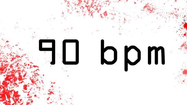 90 BPM TEMPO METRONOME CLICK 4/4 смотреть онлайн
