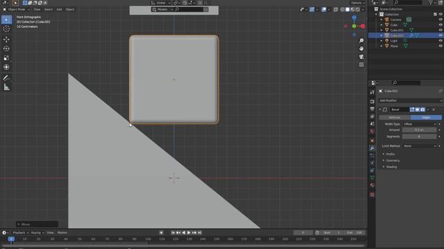 Физика твердых тел в Blender, вмятина от удара смотреть онлайн
