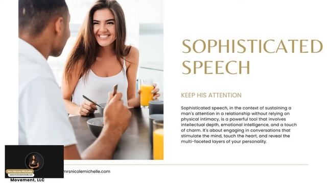Sophisticated Speech Tips: Mastering Feminine Conversation and Keep His Attention смотреть онлайн