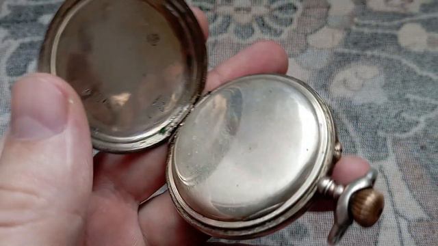 Silver pocket watch Recta смотреть онлайн
