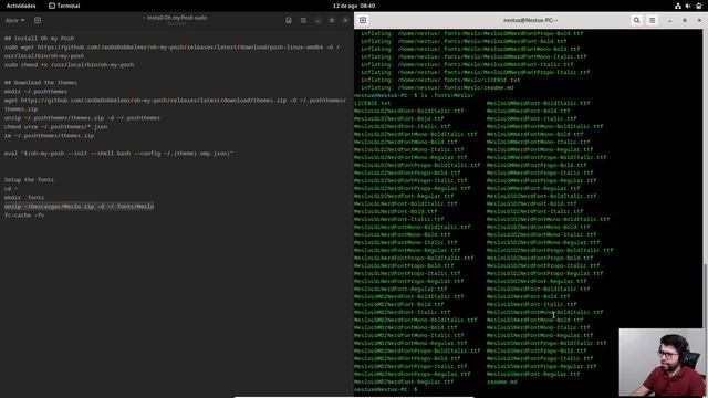 Cómo personalizar la terminal de Linux con "Oh My Posh" | #Linux #Ubuntu смотреть онлайн