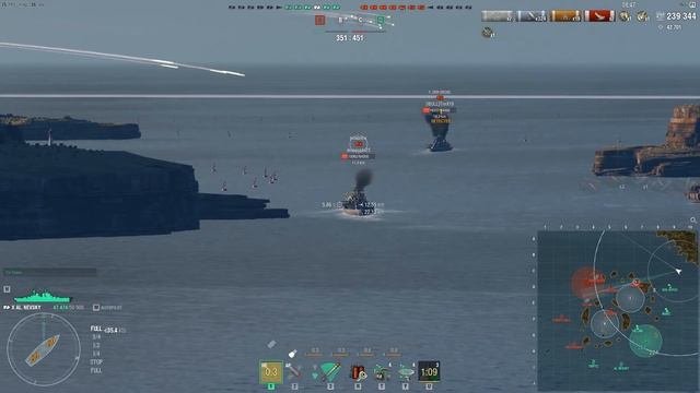 X Alexander Nevsky - 352K DMG - World of Warships смотреть онлайн