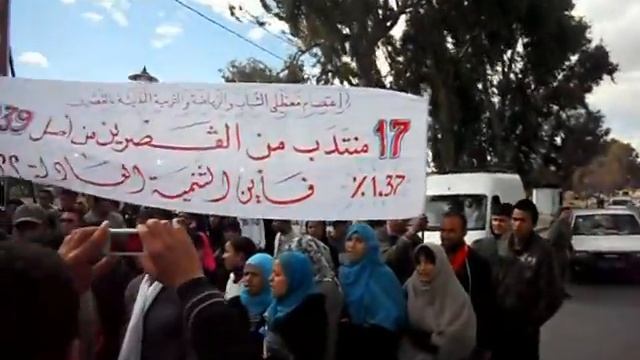Marche a pied de Kasserine a Tunis. смотреть онлайн