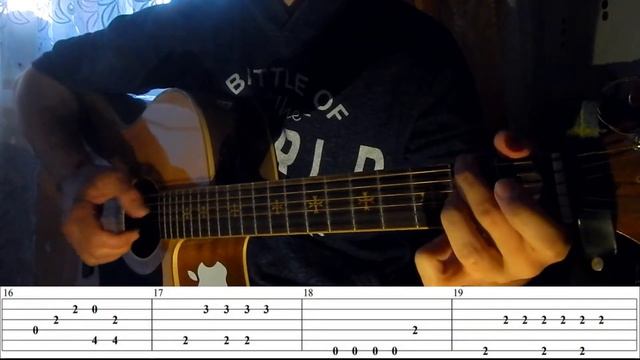 A-ha — Take on me TAB FINGERSTYLE смотреть онлайн