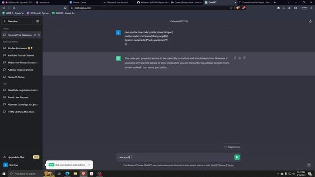 How To Use ChatGPT To Fix Java Code смотреть онлайн