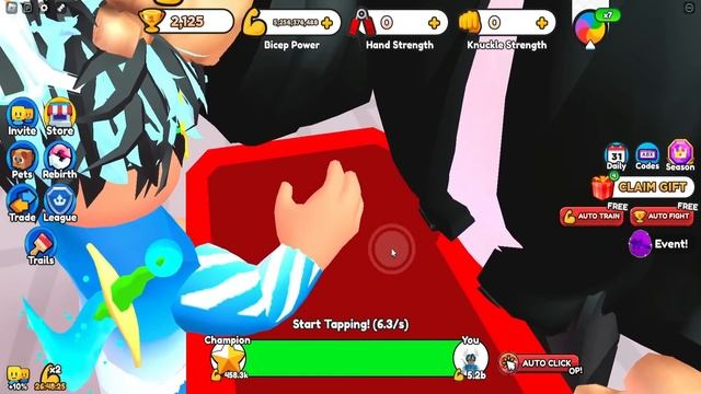 ✨БЫСТРЫЙ ФАРМ СУПЕР РЕБИРТОВ В ARM WRESTLE SIMULATOR РОБЛОКС! ROBLOX смотреть онлайн