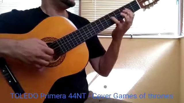 Cover Games of thrones - Guitarra Toledo Primera 44nt смотреть онлайн