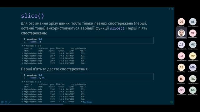 3. Маніпуляції з даними: dplyr смотреть онлайн