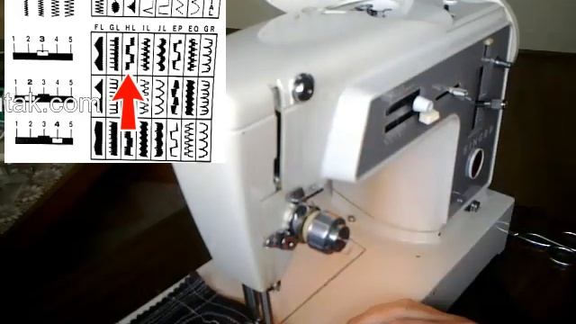 Singer 631G Test Sewing / Singer 631 / Singer 626 / Singer 632G