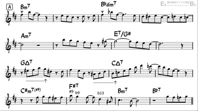 How Insensitive - Backing Track for Alto Sax смотреть онлайн