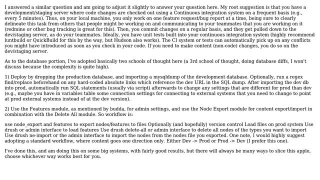 Drupal: How do I manage collaborative development on a Drupal site? (3 Solutions!!) смотреть онлайн