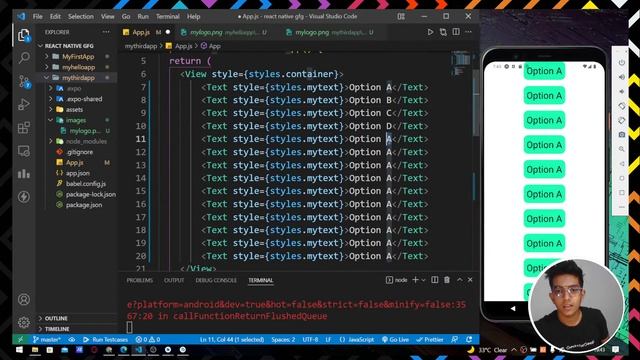 React Native | Listview Scroll and View images | Viraj Jain смотреть онлайн