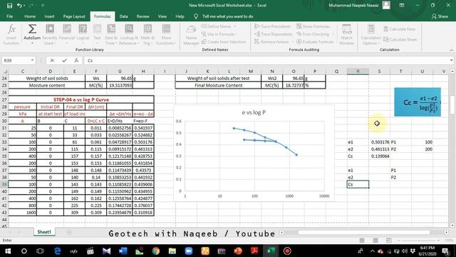Consolidation Test Calculation | Excel Sheet Download Link in Description | Geotech with Naqeeb смотреть онлайн