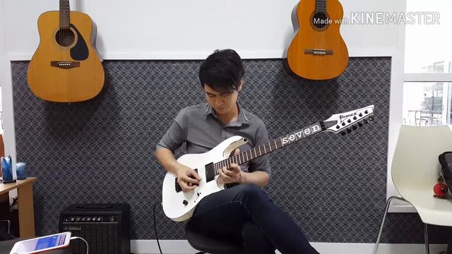 Ibanez MTM20 Mick Thomson Signature As I am Dream Thearter Cover Solo By โต้ง смотреть онлайн