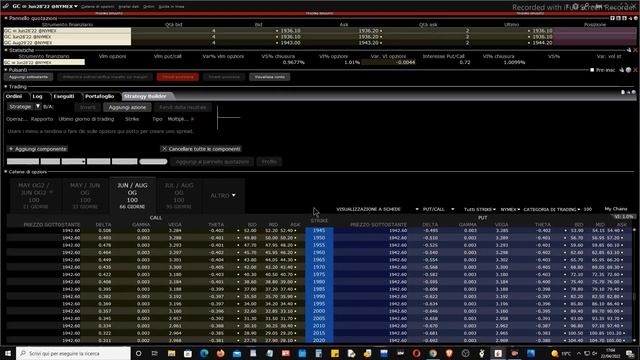Mister Trader: Stocks, Options, Commodity Spread - Ladder Long Call sul Future del Gold (GC) смотреть онлайн