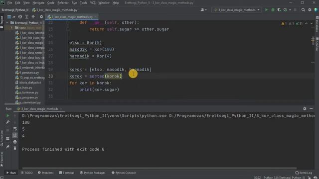 Python Érettségi 12. Python Class magic methods смотреть онлайн