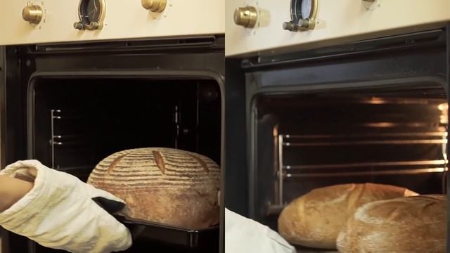 СЛАВЯНСКИЙ ХЛЕБ! Видео-рецепт! Пшенично-ржаной хлеб на закваске! смотреть онлайн